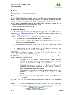 agents - ALACC Health College Australia