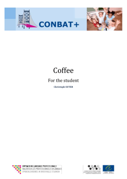 Preparing a cup of coffee