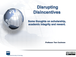 QUT*s Strategic Direction in IT