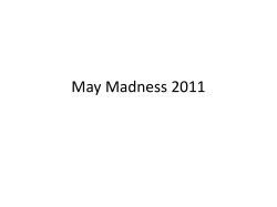 May Madness 2011