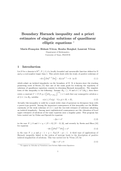 Boundary Harnack inequality and a priori estimates of