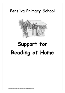 Helping with reading: ages 7 to 11 How to encourage your child to