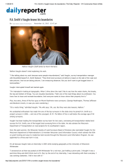 RA Smith`s Vaughn knows his boundaries