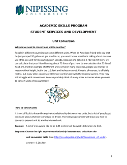 ACADEMIC SKILLS PROGRAM STUDENT SERVICES AND