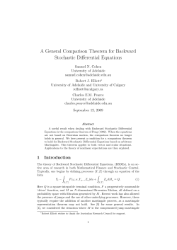 A General Comparison Theorem for Backward Stochastic