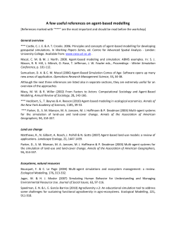 Reference list on agent