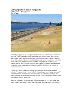 College players make the grade