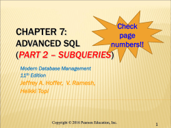 Ch 7 - Part 2