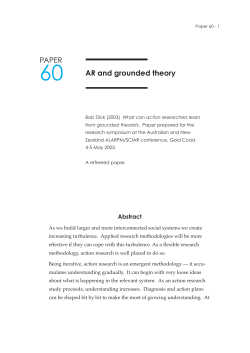 AR and grounded theory PAPER