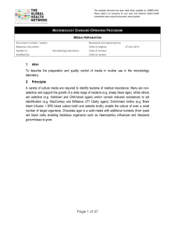 1 - Global Health Laboratories