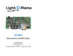DC-MP3 - Light-O-Rama