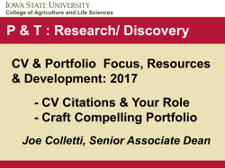 2017 Research - Iowa State University College of Agriculture
