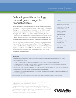 Embracing mobile technology: the next game changer