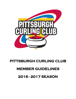 pittsburgh curling club member guidelines 2016