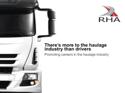 HMRC * policies and problems in haulage