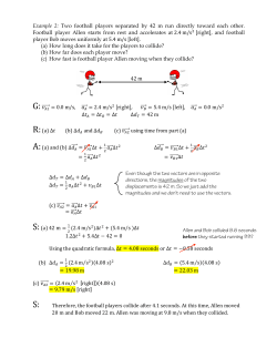 Example 2-Football players