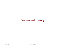 coalescenttheory
