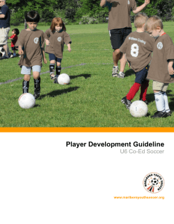 Player Development Handbook U6 players ver 1