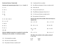 49) Look at the following variable expression. x