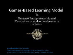 Games-Based Learning Model