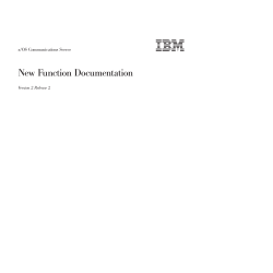 z/OS V2R2.0 Communications Server: New Function