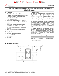TPS61175-Q1 - Texas Instruments