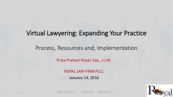 Tax Tales, Updates and the IRS