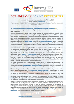 scandinavian game developers