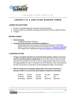 Analyzing Earning Power