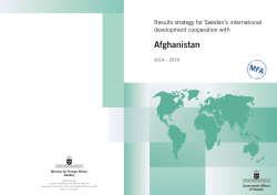Afghanistan - Regeringen.se