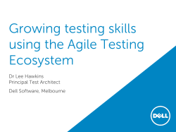 Australian Testing Days 2016