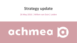 Our strategy