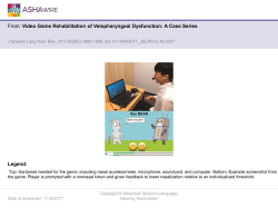 Slide - Journal of Speech, Language, and Hearing Research