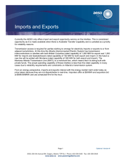 Imports and Exports