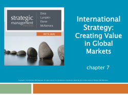 Corporate-Level Strategy - UTA