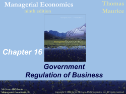 Managerial Economics