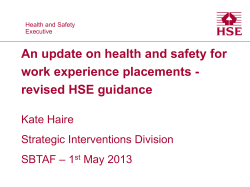 SBTAF 1 May - Young Workers and work experience slides