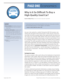 Why Is It So Difficult To Buy a High-Quality Used Car?