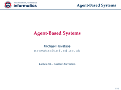 Agent-Based Systems