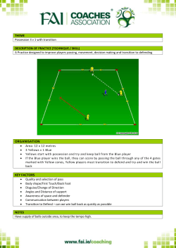 COACH: DATE OF SESSION: