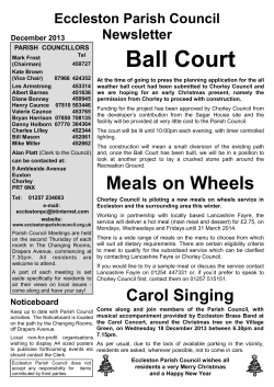 Ball Court - Eccleston Parish Council