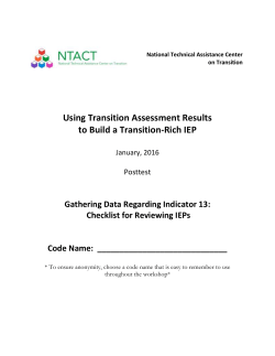Measurable annual goals contain four critical elements: timeframe