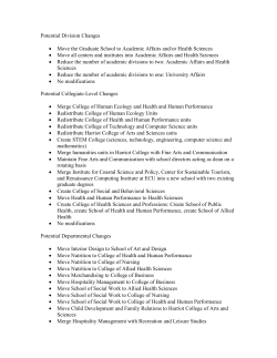Potential Division Changes Move the Graduate School to Academic