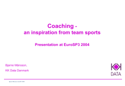 Coaching - eldotek