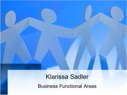 Klarissa Sadler - Klarissa `s blog