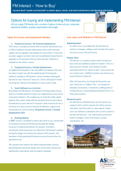 FM:Interact &ndash; `How to Buy`