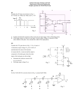 Q1: For the circuit shown below: