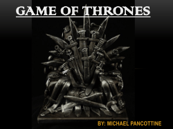 GAME OF THRONES