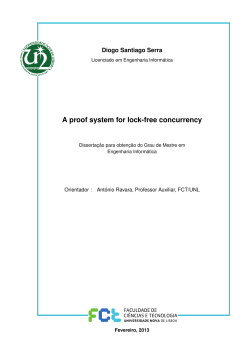 A proof system for lock-free concurrency