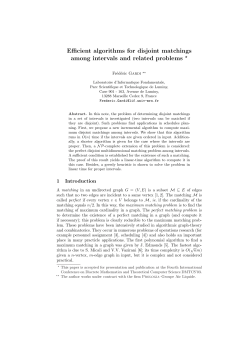 Efficient algorithms for disjoint matchings among intervals and